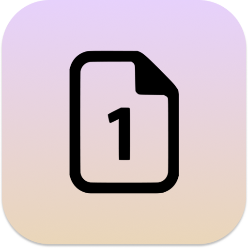 OnePage App Icon